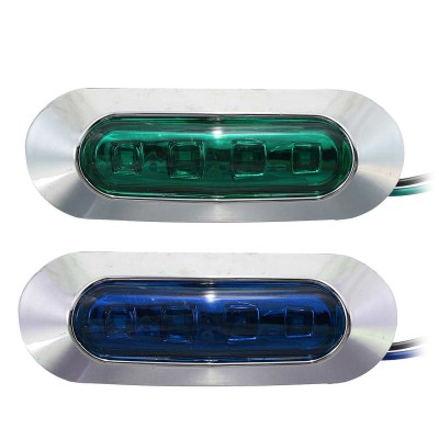 Truck Car Trailer Caravan Light 24V 12V LED Side Marker Lights Clearance Lamp Warning