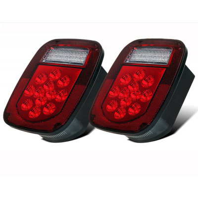 JL JK Replacement Stop Brake Turn Tail Lights for trailer truck boat